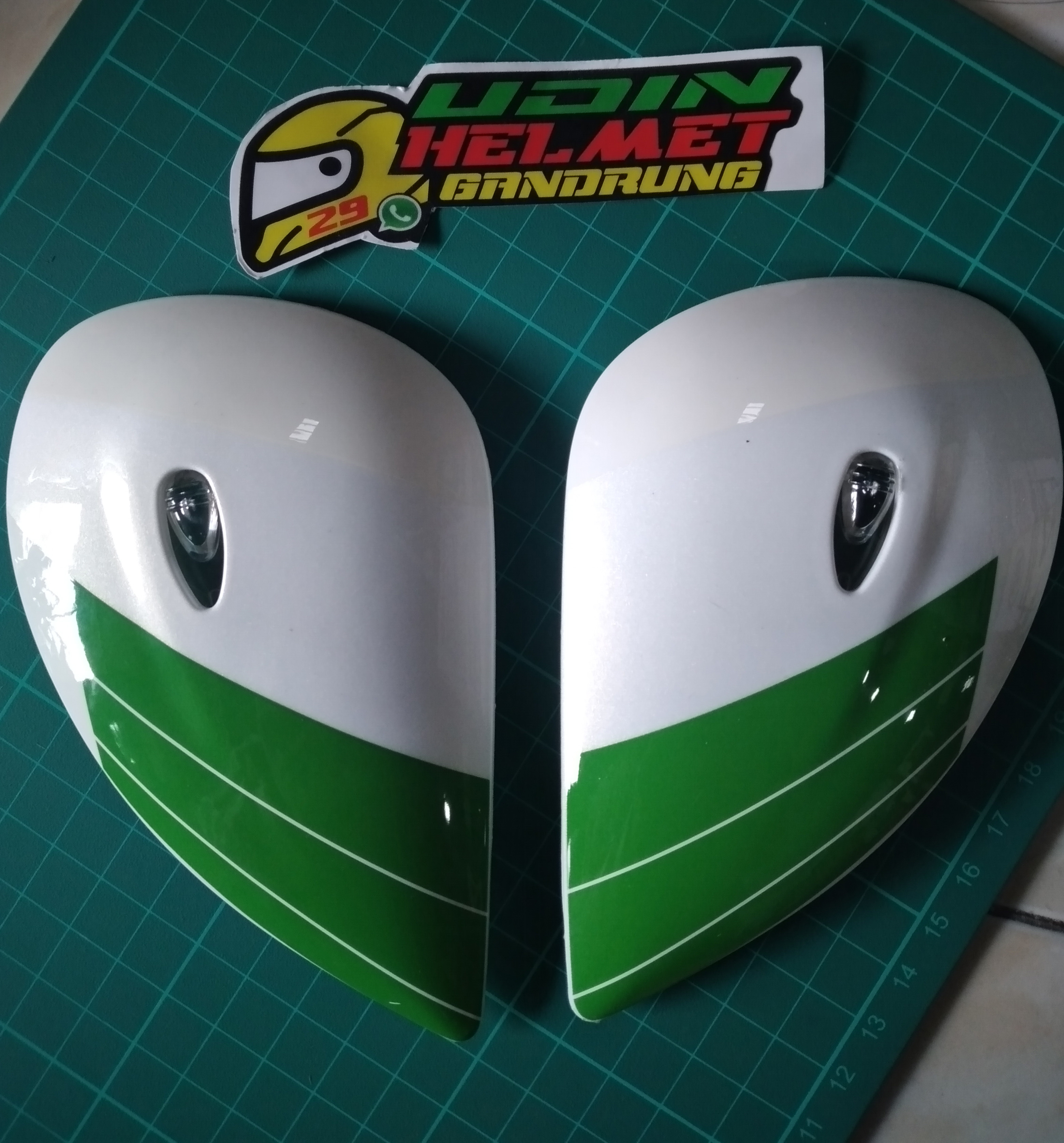 SidePod Helm Kyt Vr1/Tutup Kaca Helm Jadul Lazada Indonesia