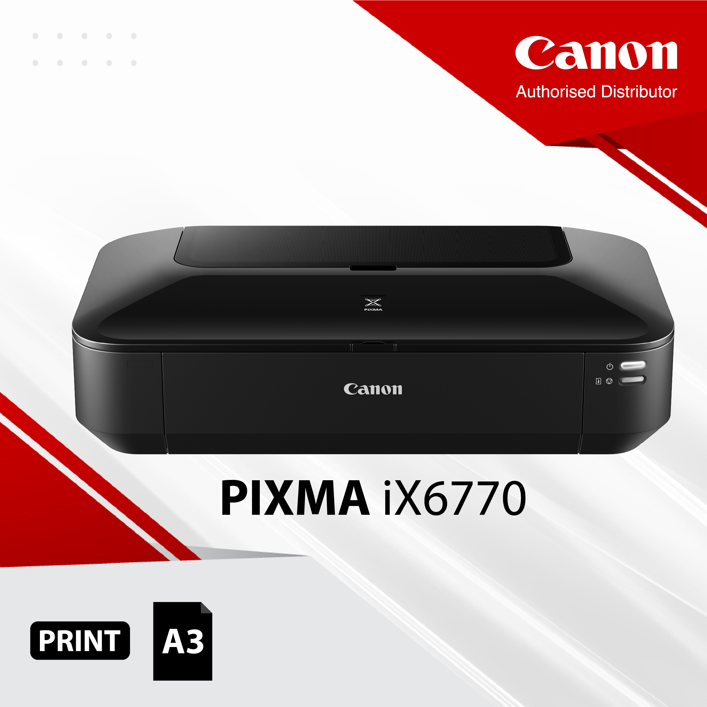 Canon Inkjet Printer Pixma Ix6770 A3 Lazada Indonesia 8625