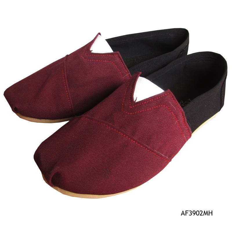Flat Shoes Model Wakai Marun-Hitam Size 39-43