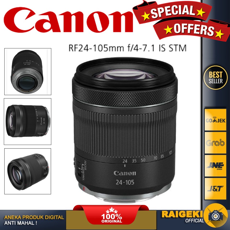 Canon EOS R kit 24105mm f/47.1 IS STM Lazada Indonesia