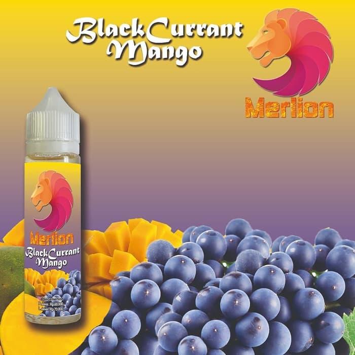 Merlion Blackcurrant Mango 0mg 60ML vape vapor liquid