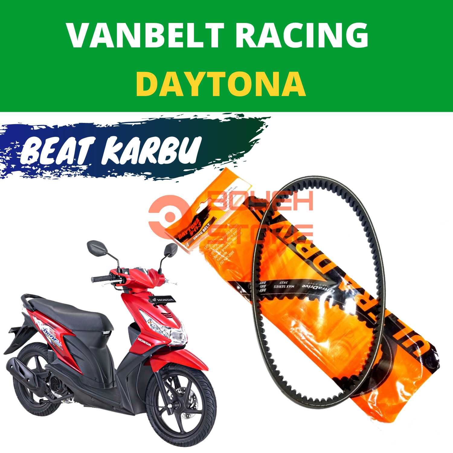 Vanbelt Racing Beat Karbu Daytona Ultradrive 4000 | Lazada Indonesia