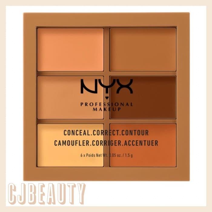 Original - NYX 3C Correct Conceal Contour Palette Concealer Deep