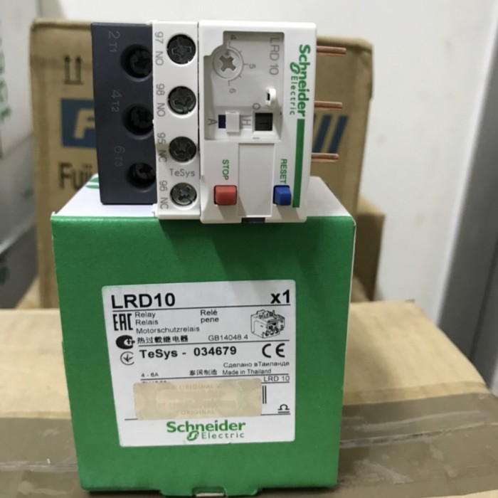 Produktbild von Schneider LRD10 Überlastrelais – 1 Stück, NEU, Für Motorschutz, Schneller Versand