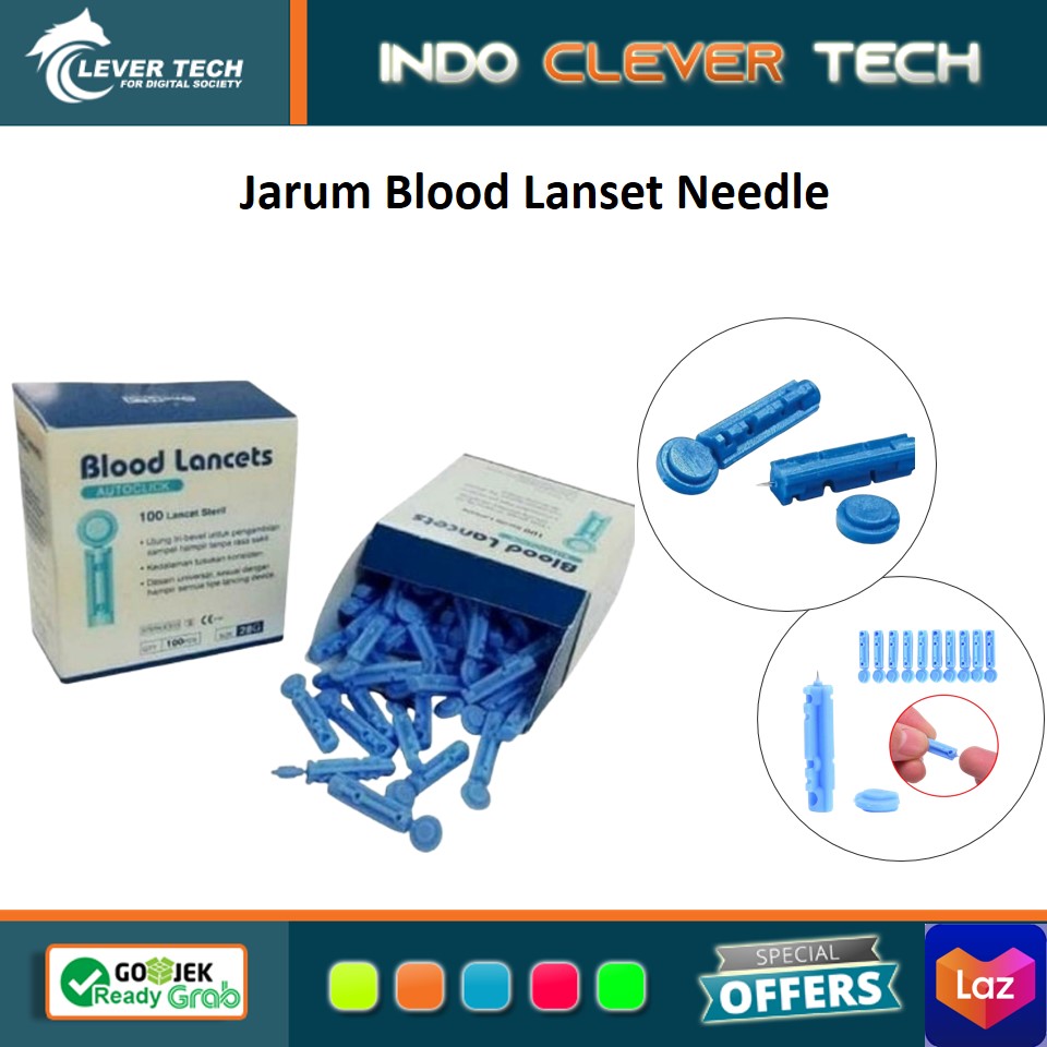 Jarum Sample Darah Disposable Needle Blood Lazada Indonesia