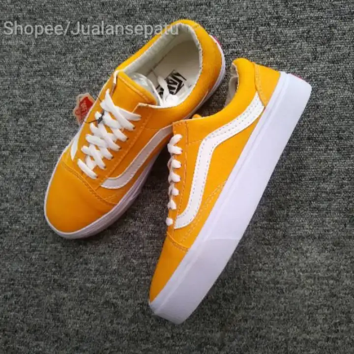 vans slip on kuning