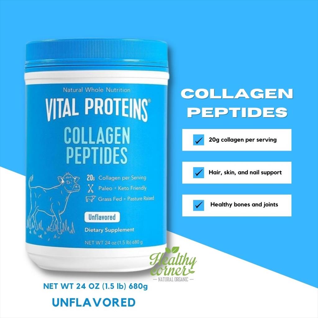 Vital Proteins Collagen Peptides 680g Kolagen Peptida Lazada
