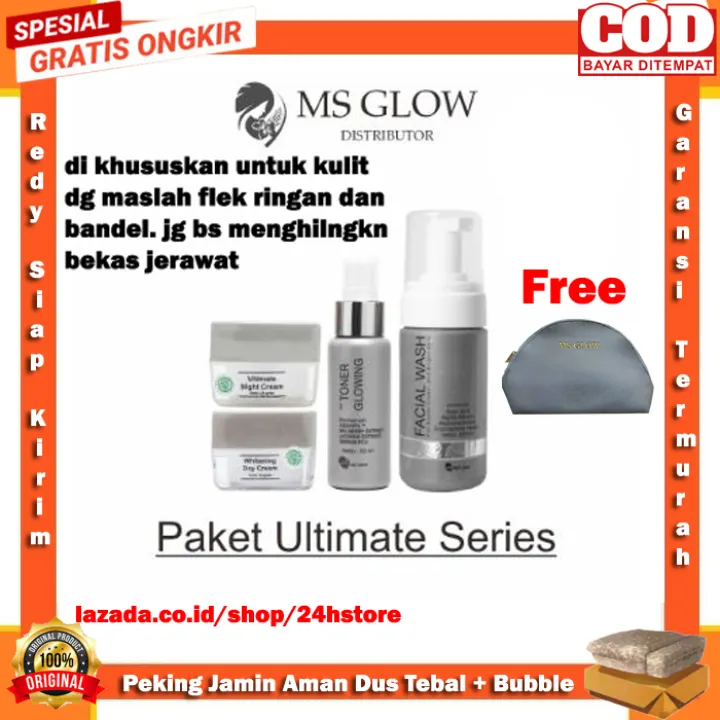 Ms Glow Paket Ultimate Series Bpom Original 100 Lazada Indonesia