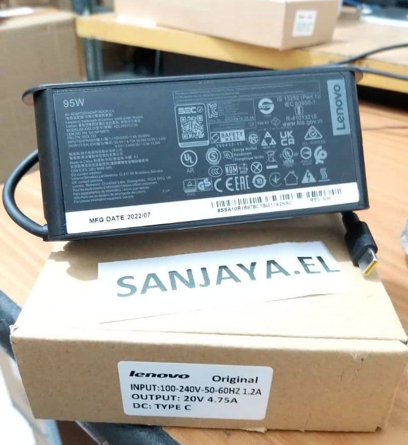 Lenovo IdeaPad 5 Pro-16ACH6 (82L5) USB-C oplader 95 watt Lenovo IdeaPad 5 Pro-16ACH6 (82L5) USB-C oplader 95 watt