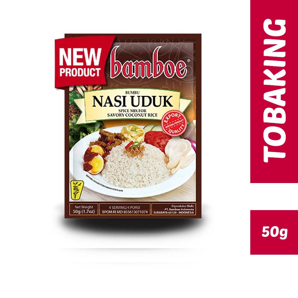 Bamboe nasi uduk bumbu instan Nasi Uduk Praktis Dan Mudah