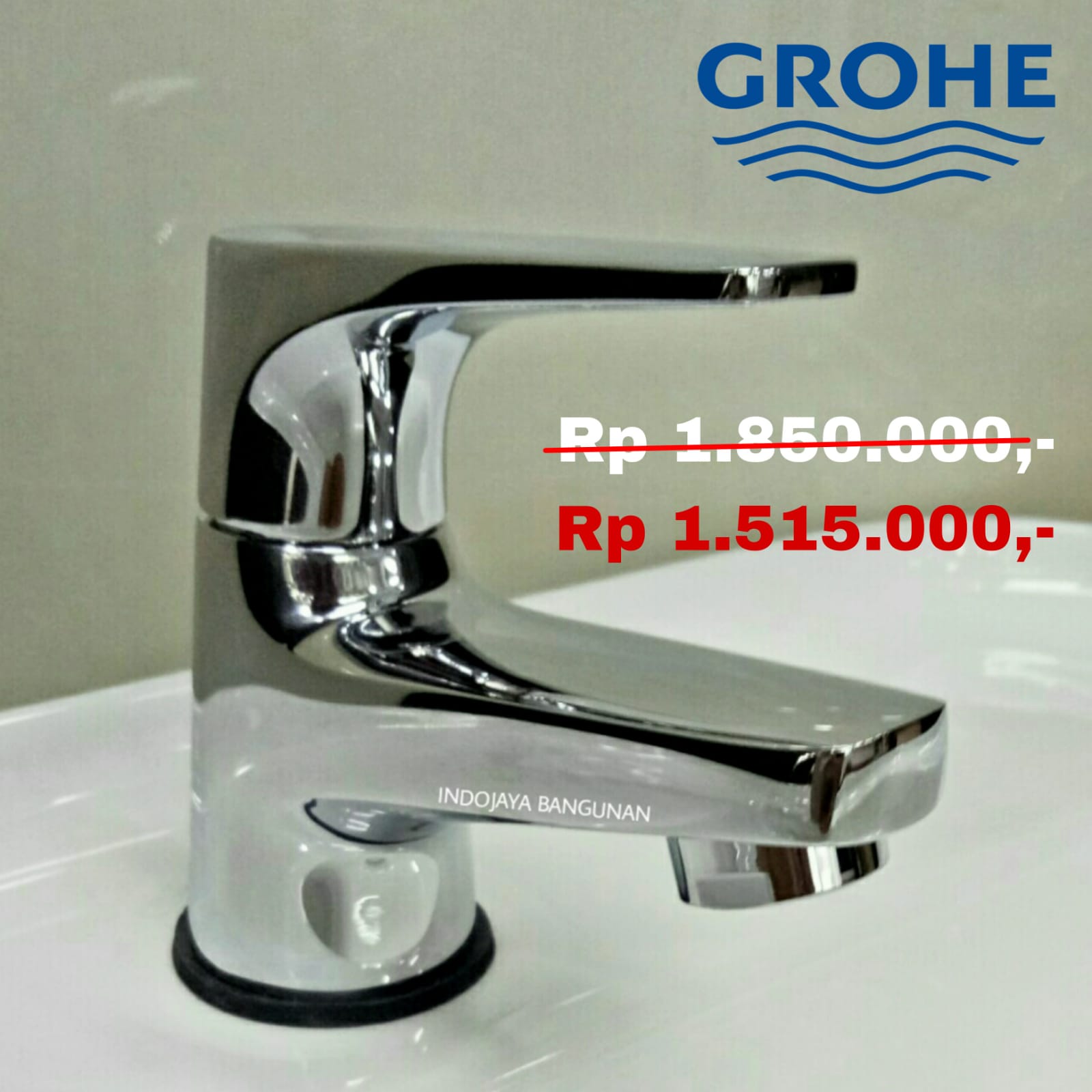 GROHE CLEARANCE SALE! Kran Wastafel Chrome Full Kuningan Lazada Indonesia