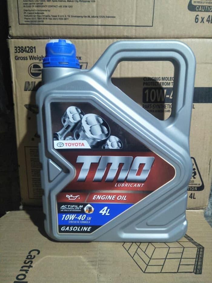 oli mobil new tmo sae 10w-40 galon 1 liter