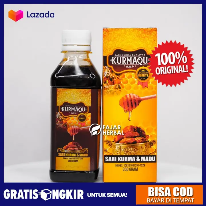 Kurmaqu Sari Kurma Dan Madu Asli 100 Original Menambah Vitalitas Pada Pria Wanita Kaum Ibu Membantu Menyuburkan Kandungan Pada Wanita Lazada Indonesia