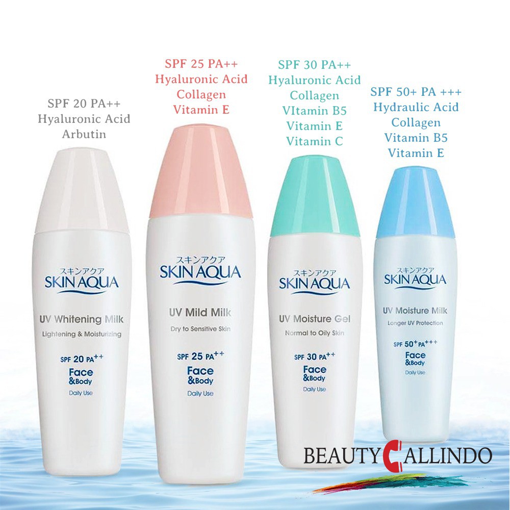 SKIN AQUA SUNSCREEN SERIES Lazada Indonesia