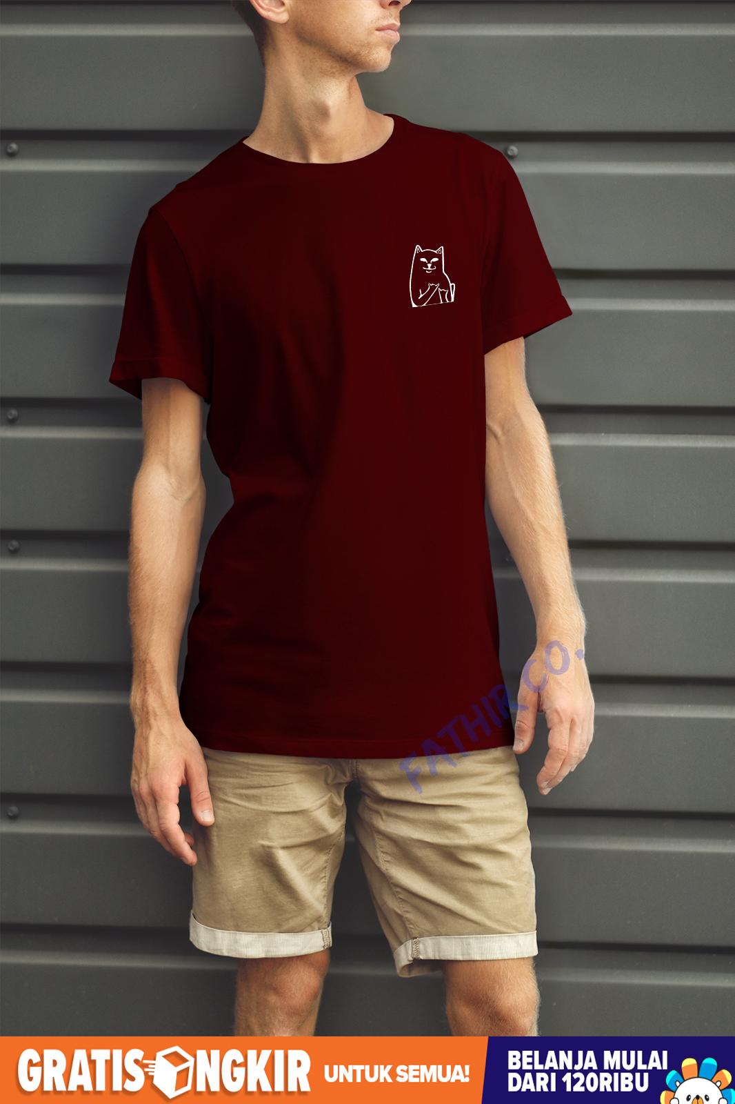 Fathir Co - Kaos Pria/Keren/ Distro 3d/Distro Bandung /Korea/Big Size/ Jumbo/ Polos / Distro Pria Keren/Baju Lengan Pendek Pria Distro/ Motif/Cewek Cowok/Kaos Detak Jantung /Fashion Pria Hitam Putih Maroon Merah Kuning Army Dongker /Gaya Distro/Unisex