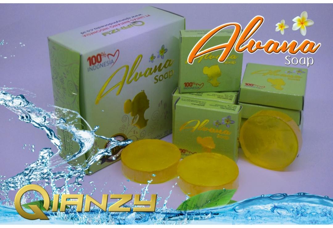 Paket 4 pcs sabun kecantikan alvana QIANZY
