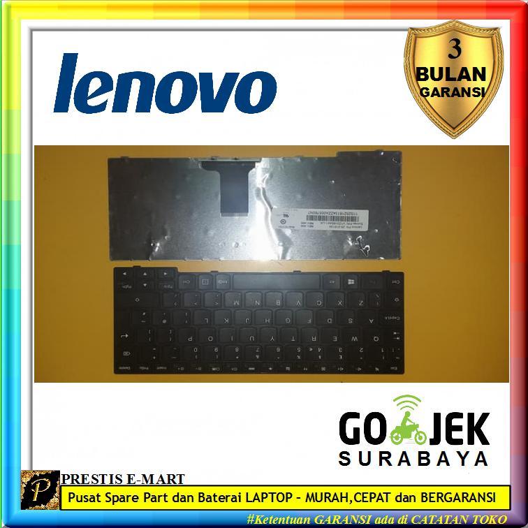 Keyboard LENOVO E10-30 S10-3 S100 S110 S205 - Hitam