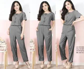 baju jumpsuit lazada