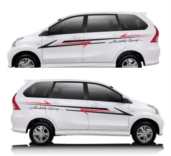 Sticker Cutting Stiker Body Mobil Avanza Ertiga Xenia Innova Calya