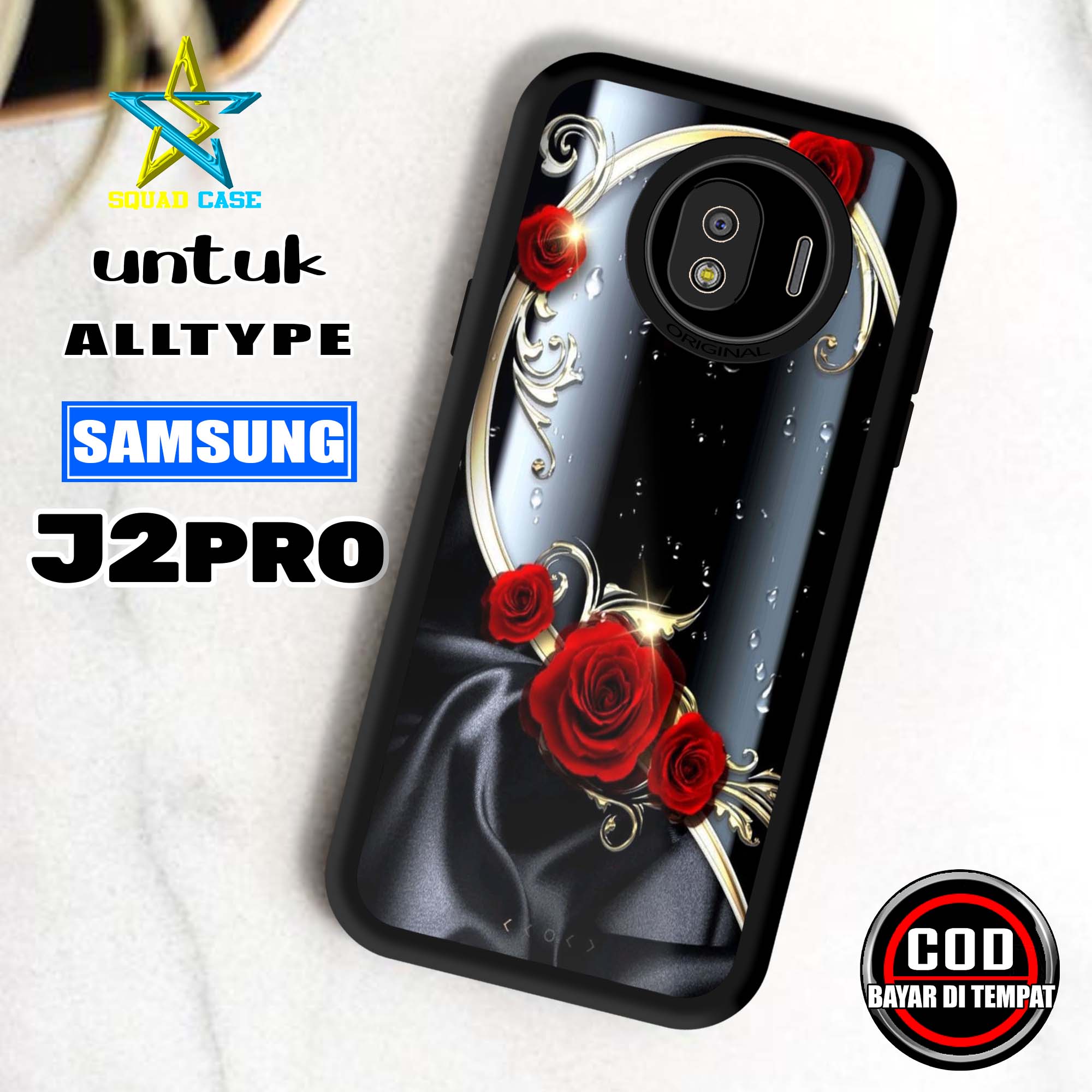 Case Premium Compatible For SAMSUNG j2 PRO motif BGA Casing