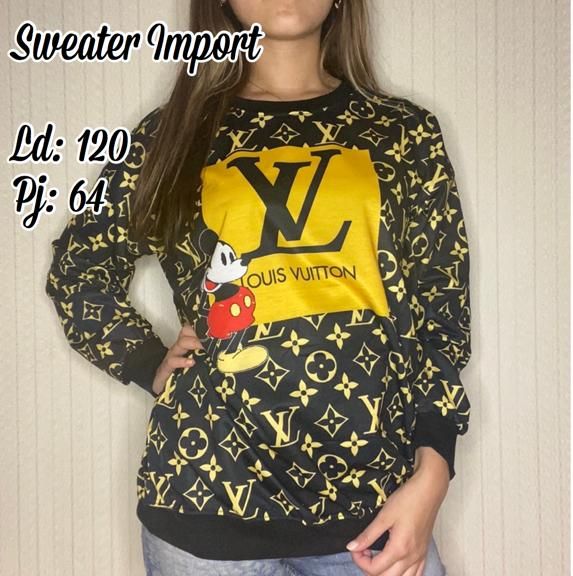 Sweatshirt Louis Vuitton Multicolour size XL International in Cotton -  26499085