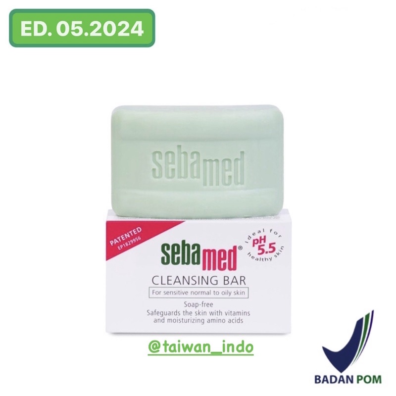 Sebamed Cleansing Bar 100gr 100 gr 100 grm Sabun Batang Dewasa Muka ...