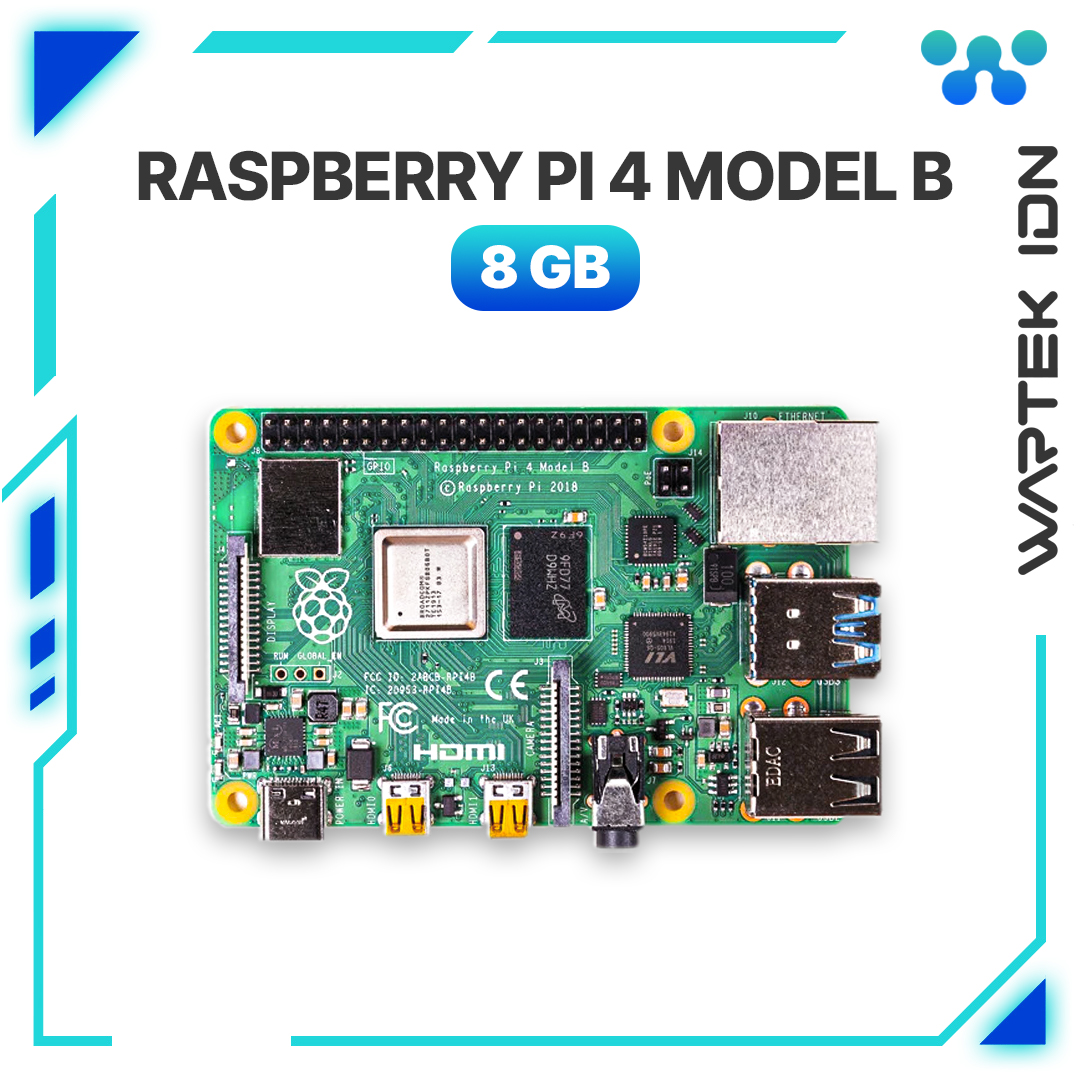 Single Board Computer Raspberry Pi 4 Model B RAM 8GB Made In The UK ...
