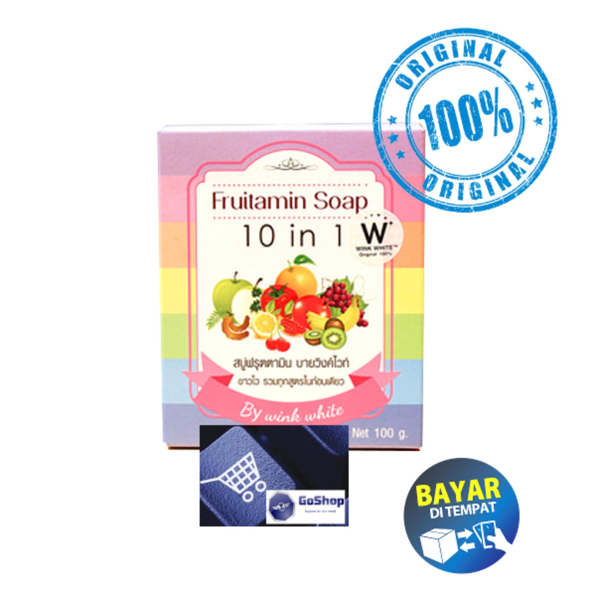 ... Fruitamin Soap Whitening Soap Original - 1PcsIDR34490. Rp 34.900
