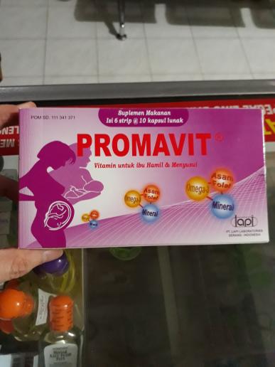 Paling Murah!!!😉😊 Promavit 1 box isi 60 tablet