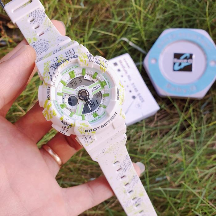 Jam Tangan Wanita Merk Casio Baby-G Type BGA 110 Ori Bm Free Yes