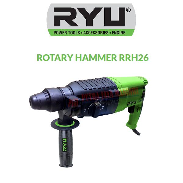Tekiro Ryu Rotary / Demolition Hammer Drill - Mesin Bor Bobok RRH 26