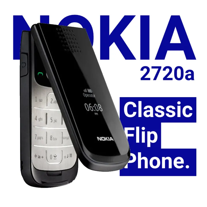 Bgd Hp Nokia 2720a Ponsel Kuno Klasik Tombol Flip Lazada Indonesia