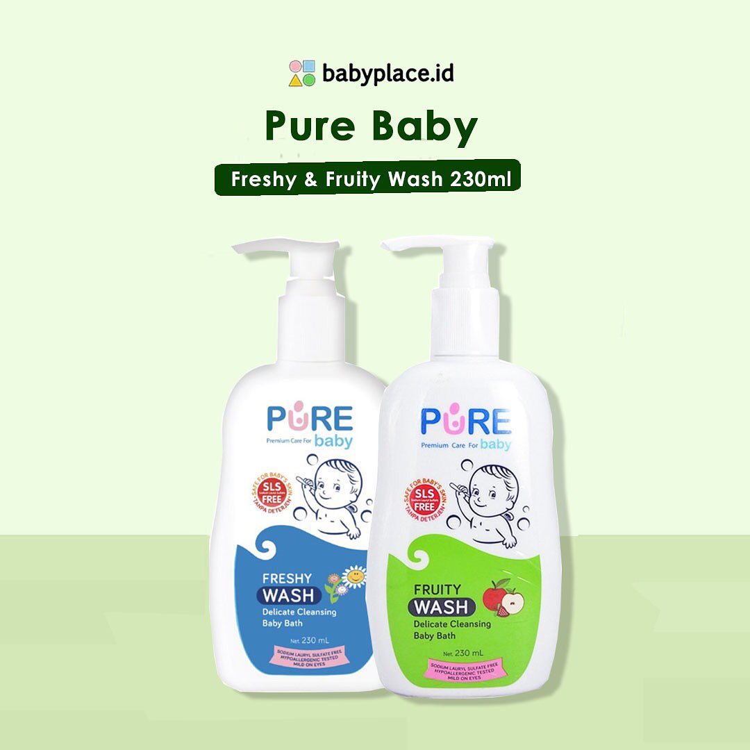 pure baby wash