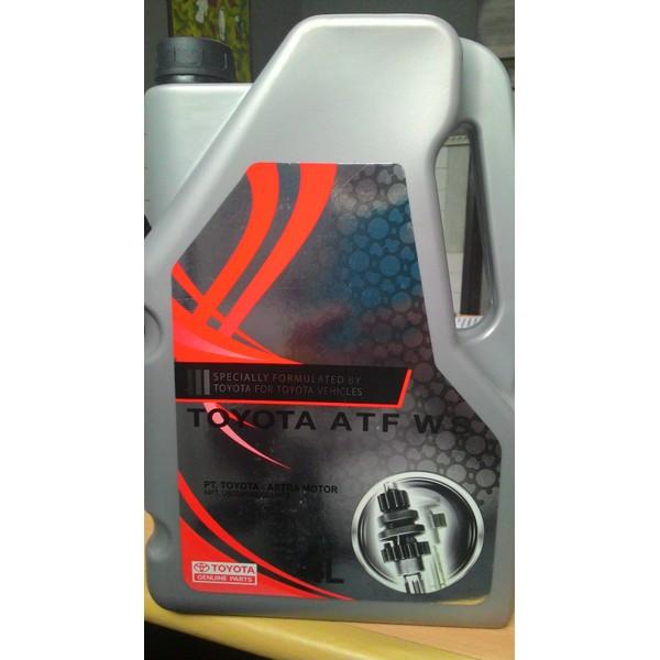 Murah Oli Toyota ATF WS for mobil yaris dan vios Galon 4 liter