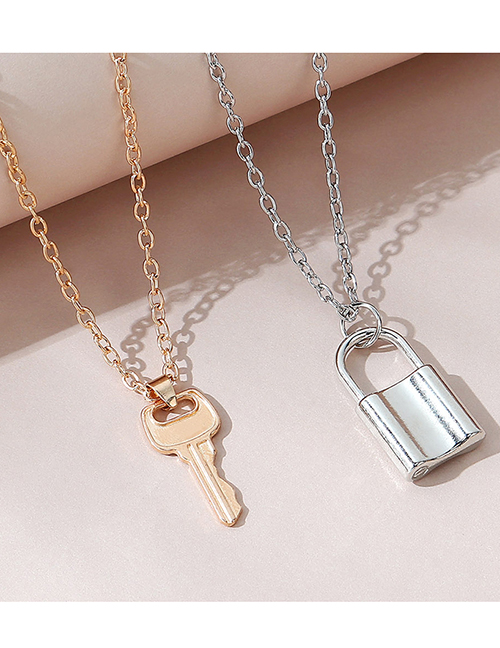 Jual Lock And Key Necklace Terbaru 