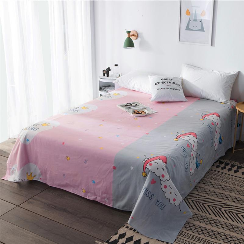 100% Cotton Giản Lược Ga Trải Giường Ga Bọc Đệm Đơn Chiếc Ins Giản Lược 100% Cotton Ký Túc Xá Sinh Viên Duy Nhất Hai Người 1.8 M Vỏ Chăn 100% Cotton