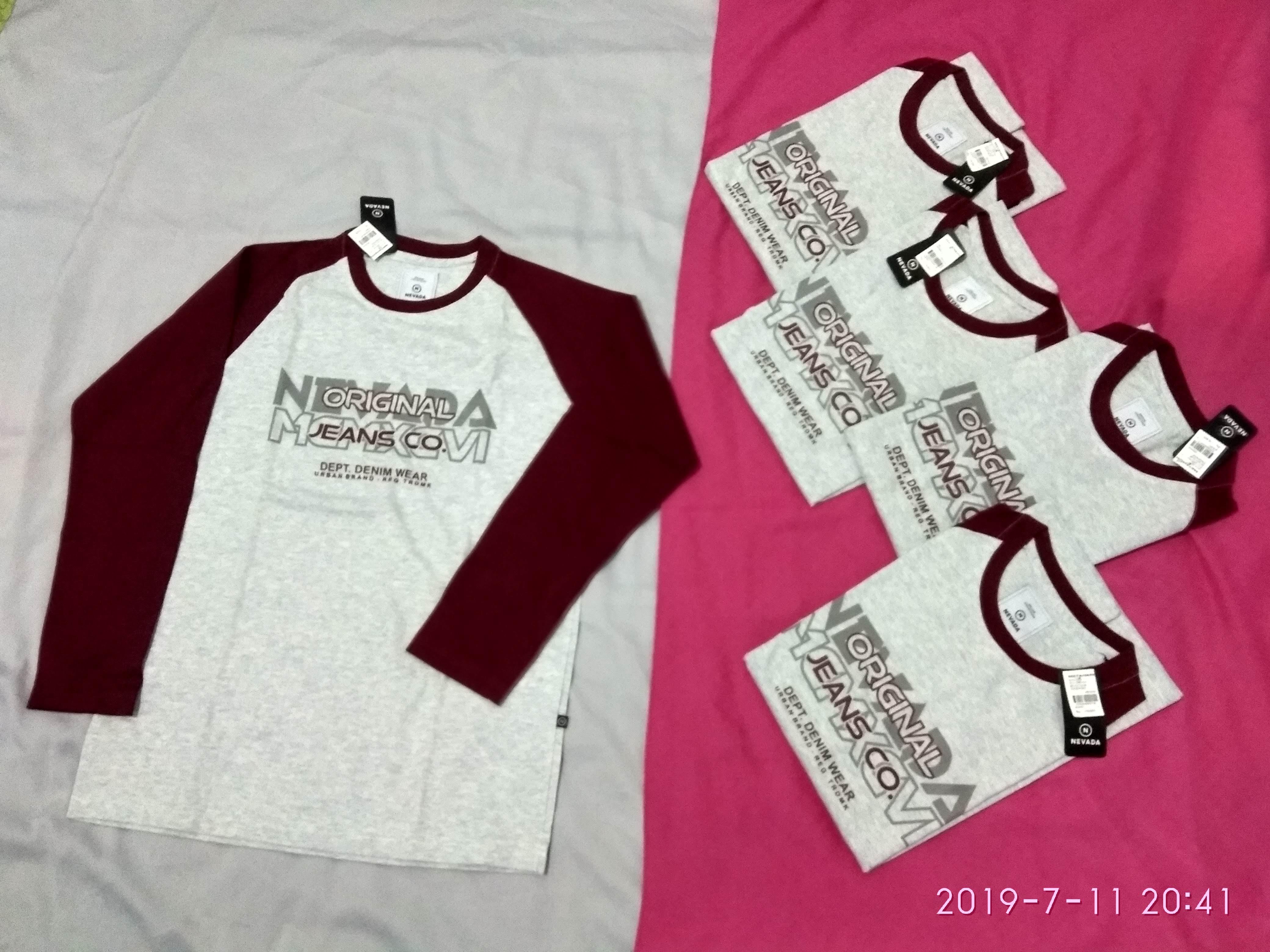 Kaos Couple Lengan Panjang Nevada Desain Kaos Menarik