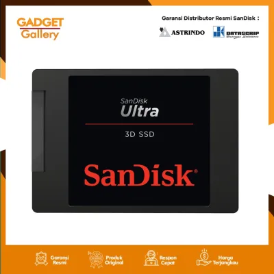 Sandisk SSD Ultra 3D 250GB Sata 3 - Sandisk SSD Ultra 250 GB 2.5"