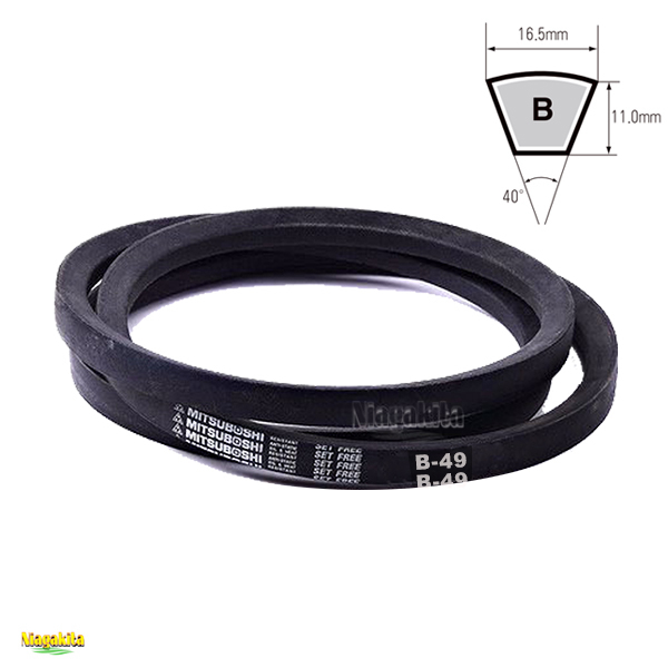 Mitsuboshi 20.1x759 CVT Drive Belt – Perfect For GY6 125/150cc Scooters, ATVs, Quads