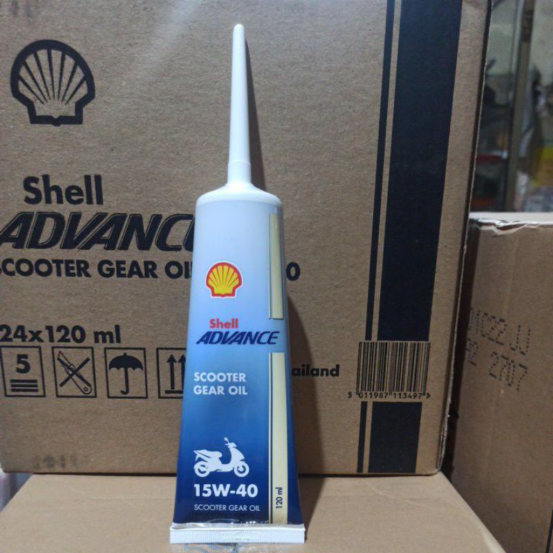 Oli Gardan Shell 120ml Shell advance Gear Oil 120ml Lazada Indonesia