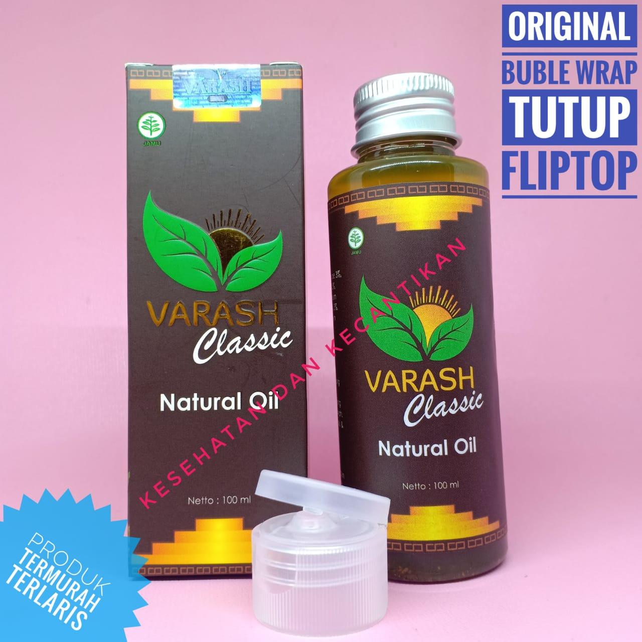 Varash CLASSIC NATURAL Healing Oil 100 ml / Minyak Varash Asli Denpasar Bali