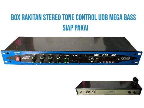 BOX RAKITAN STEREO TONE CONTROL USB PLUS MEGA BASS SIAP PAKAI | Lazada ...