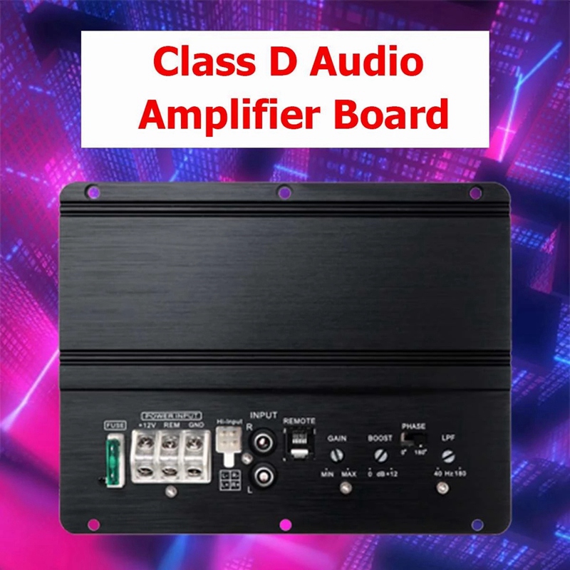 3800W Car Stereo Amplifier HIFI Auto Bass Speaker 2 Channel Amp Audio