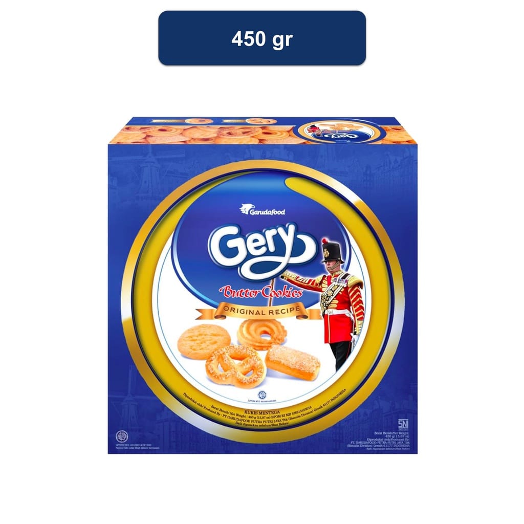 Gery Butter Cookies Kaleng 450g Lazada Indonesia