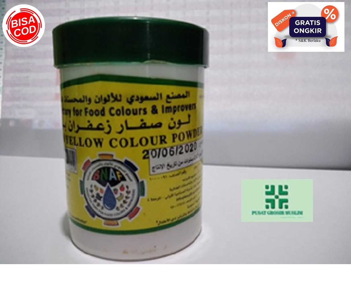 Saffron Yellow Color Powder / Zafaron / Safron / Zafaran Lazada Indonesia
