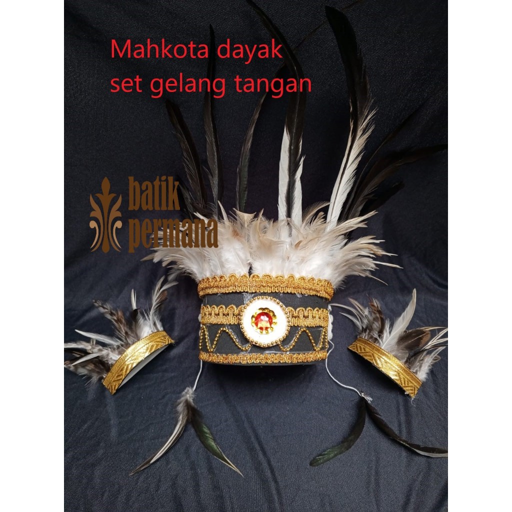 Mahkota Dayak Set Gelang Tangan Free Dus Lazada Indonesia