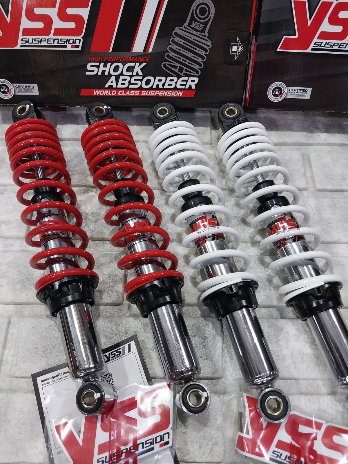 Yss Shock Supra 125 Ori Shockbreaker YSS Top Prime 340mm Bisa