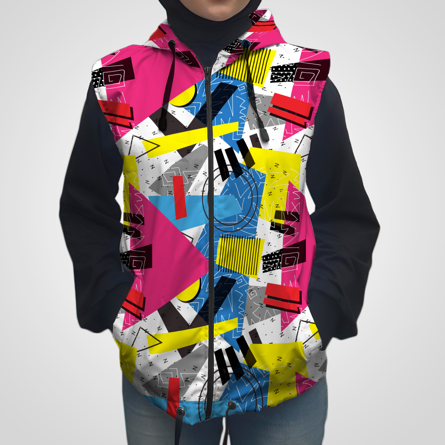 campera adidas multicolor