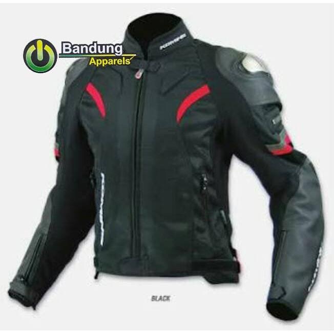 Komine Jk 052 Leather Mesh Jacket 