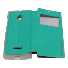 Easy Bear Leather cover Sarung Untuk Nokia Lumia N435 - Hijau Tosca